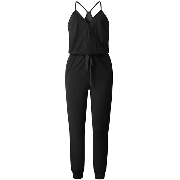 Drawstring Jumpsuit - Picture 2 of 4